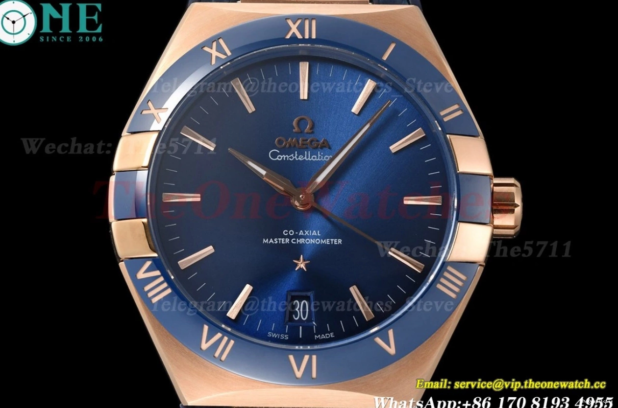 Blue 41mm BLSF LE 2020 Dial Constellation A8900 RG 0105